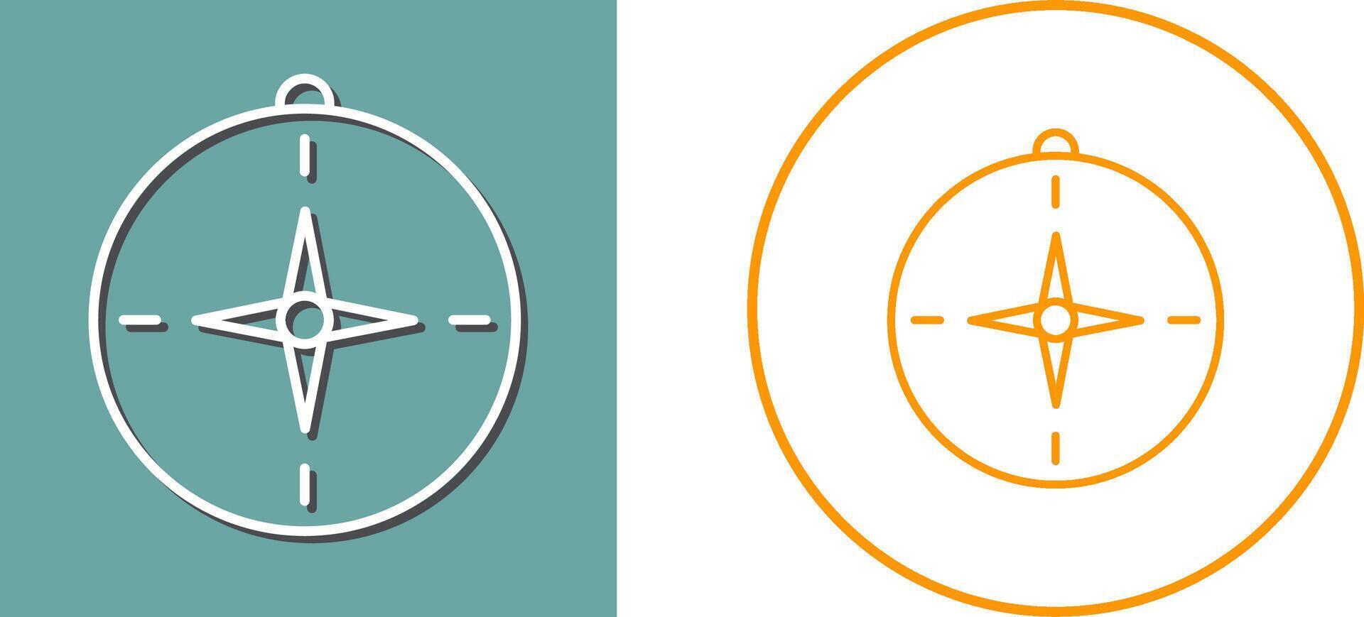 Compass Icon Design vector