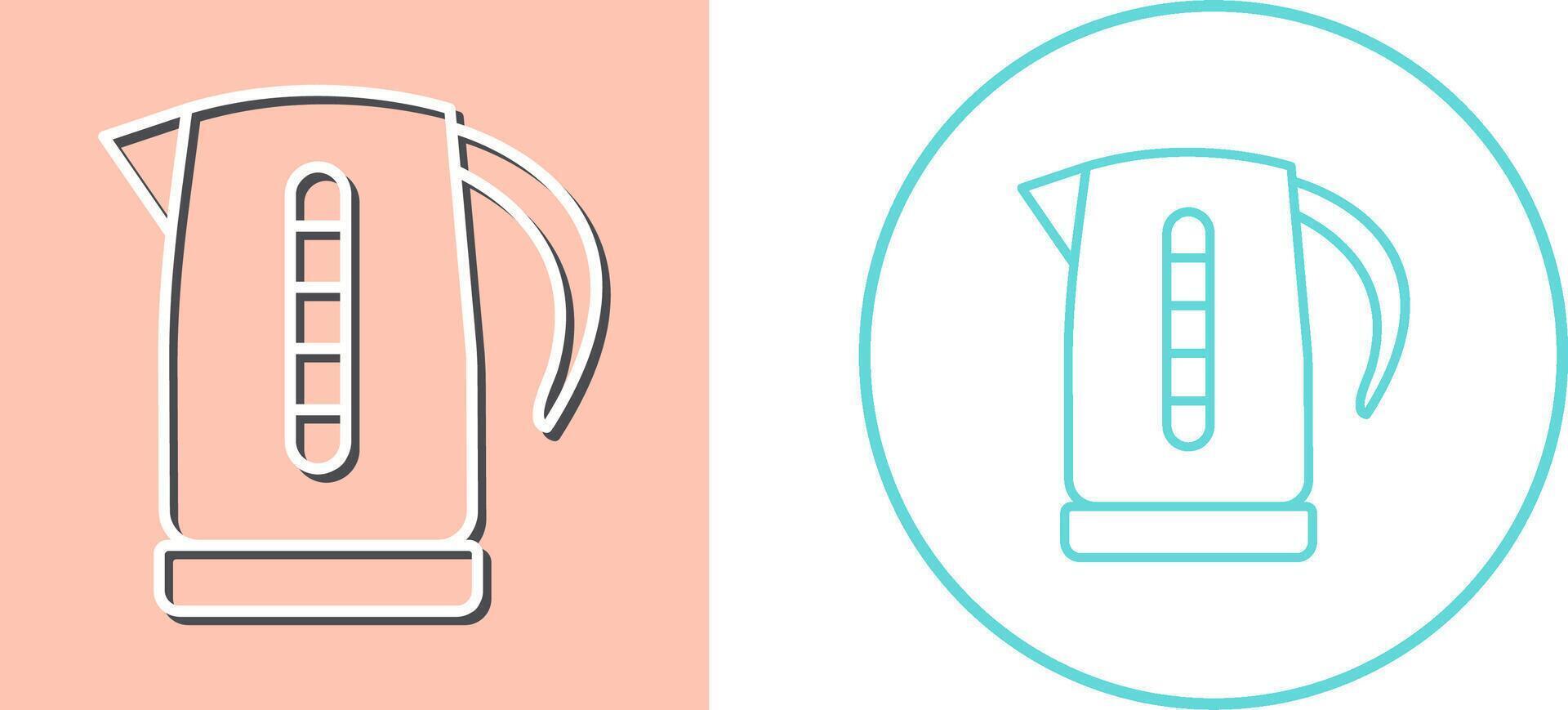 Kettle Icon Design vector