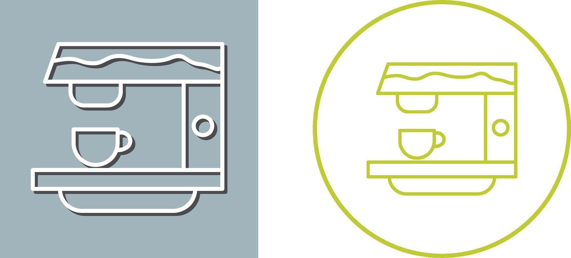 Coffee Machine Icon Design vector