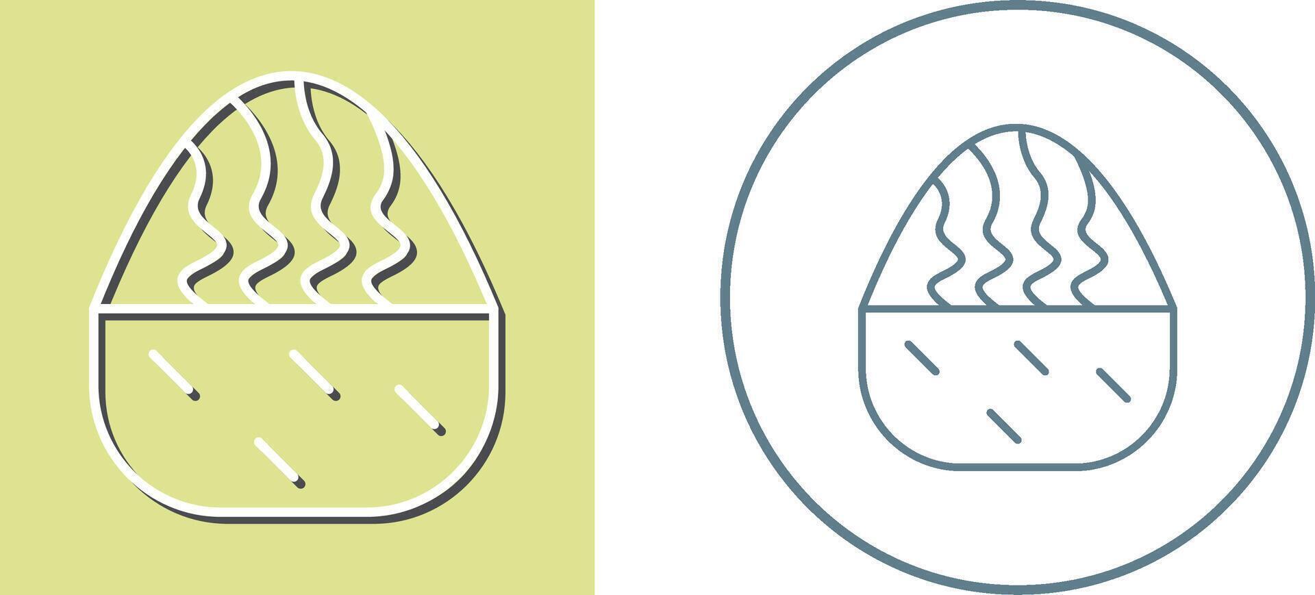 Cream Muffin Icon Design vector