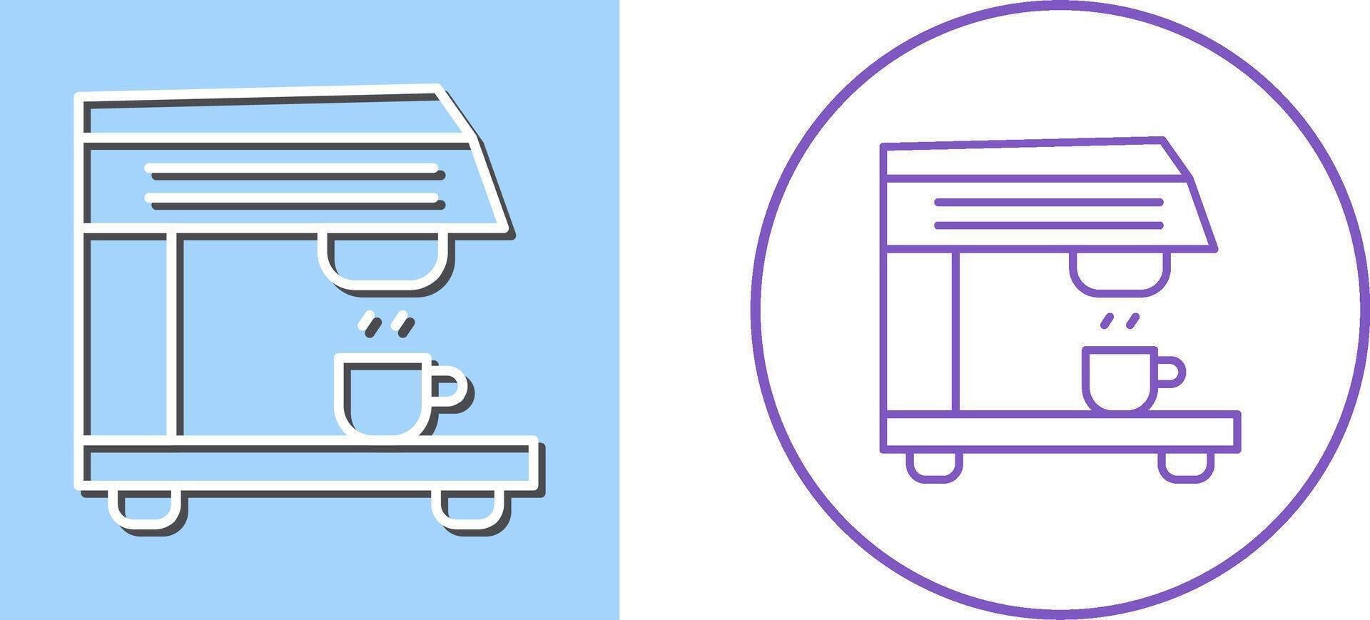 Coffee Machine Icon Design vector