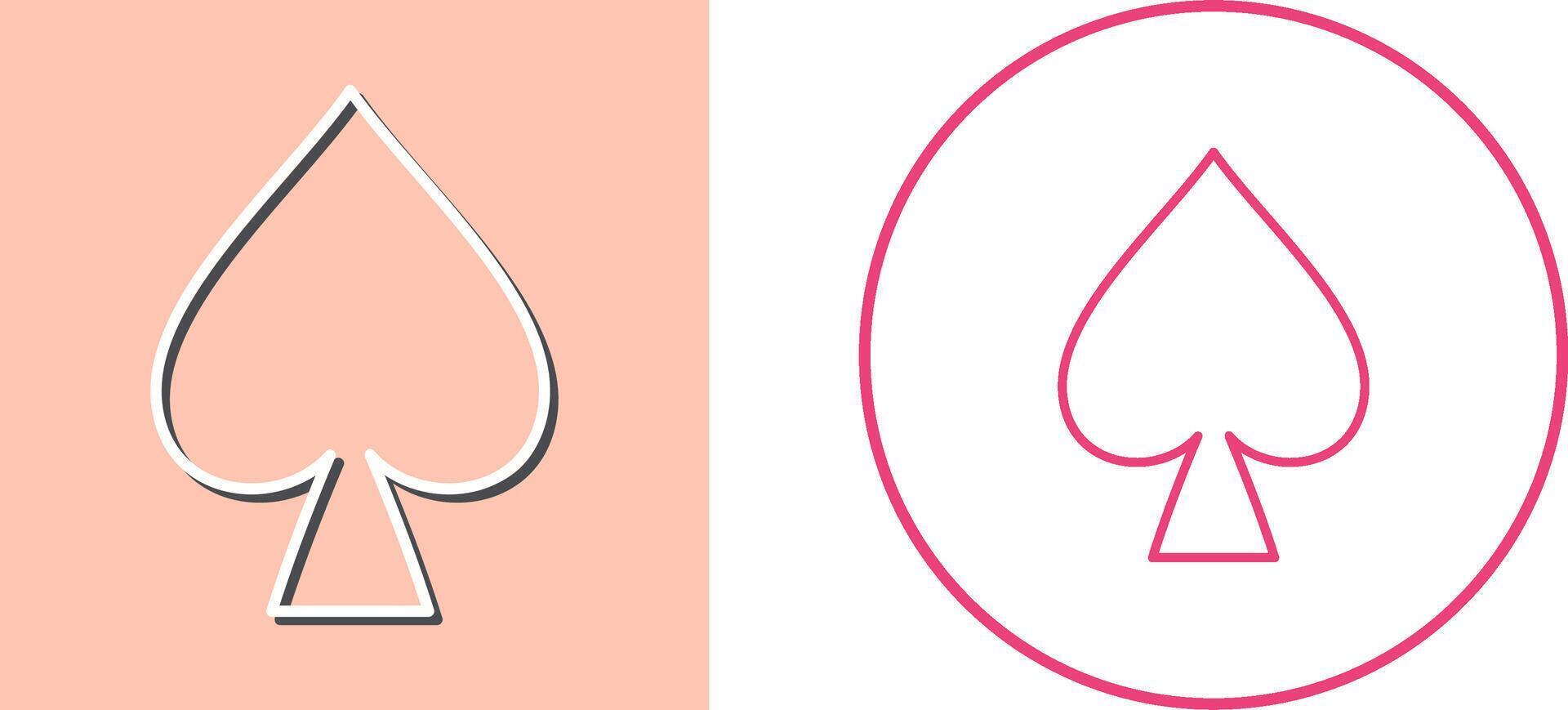 Spade Icon Design vector