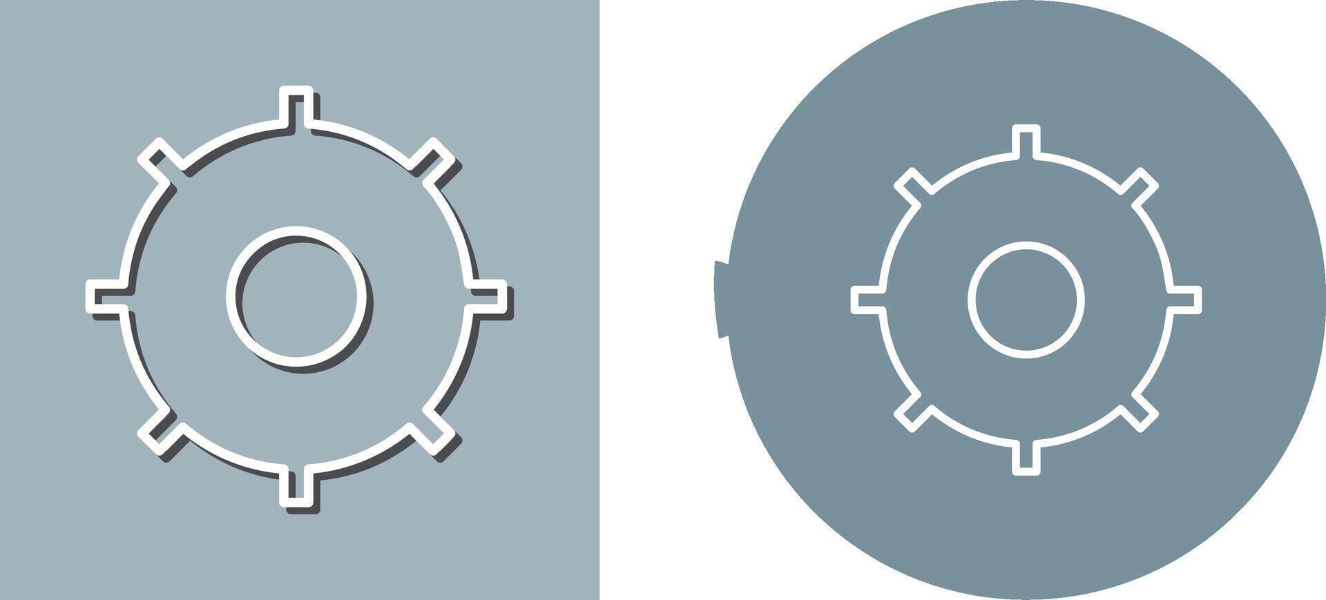 Unique Settings Icon Design vector