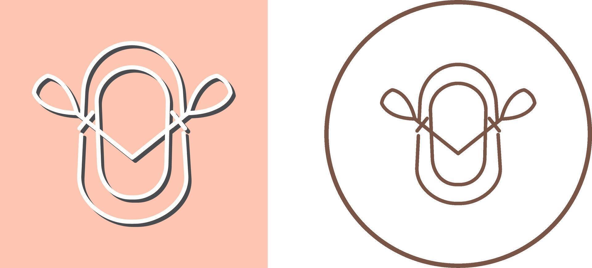 Dinghy Icon Design vector