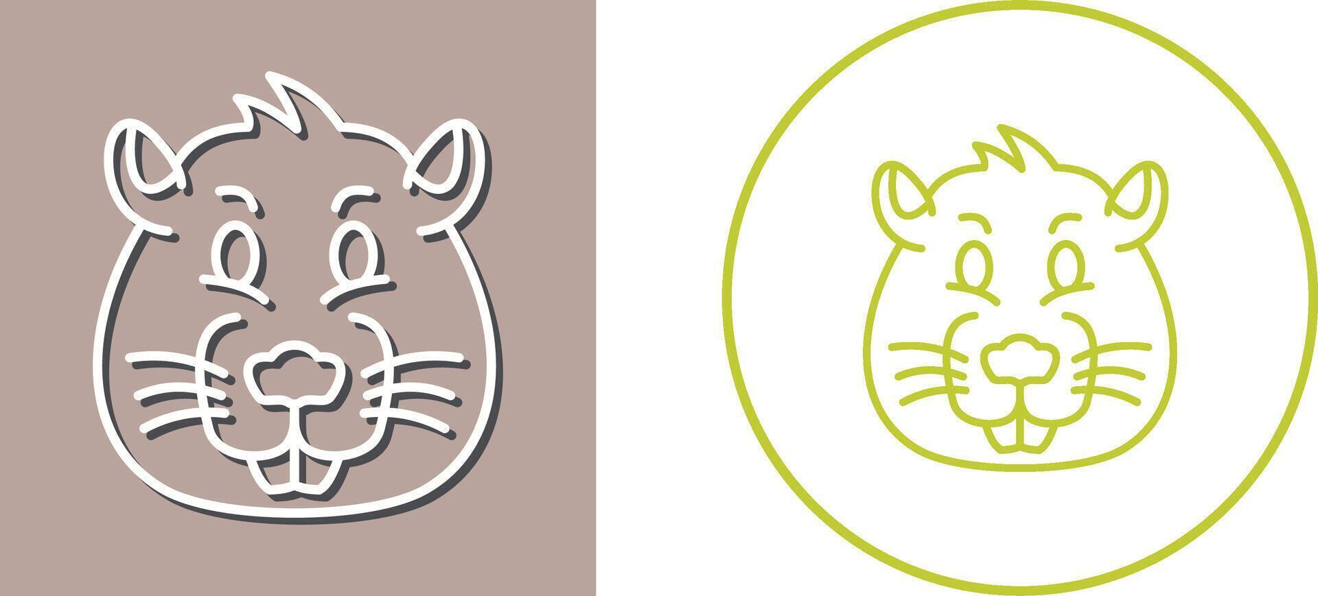 Beaver Icon Design vector