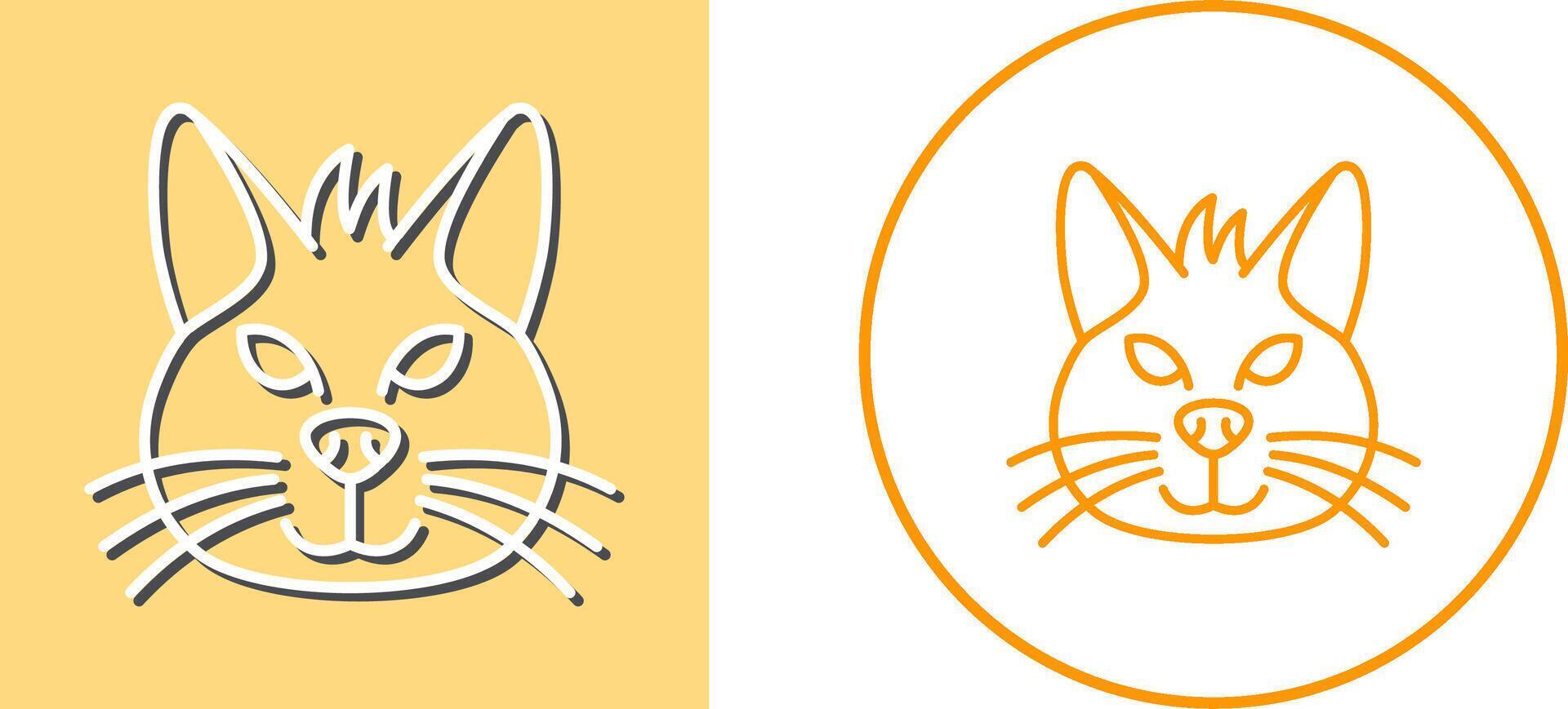 Cat Icon Design vector