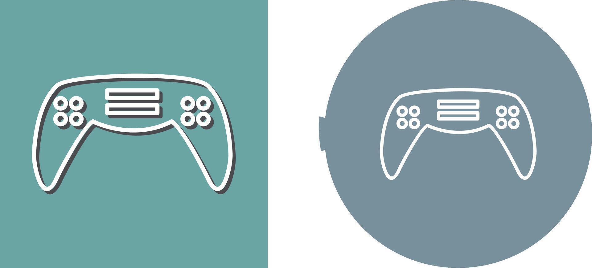 Unique Gaming Console Icon Design vector