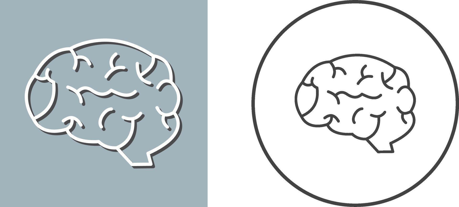 Brain Icon Design vector