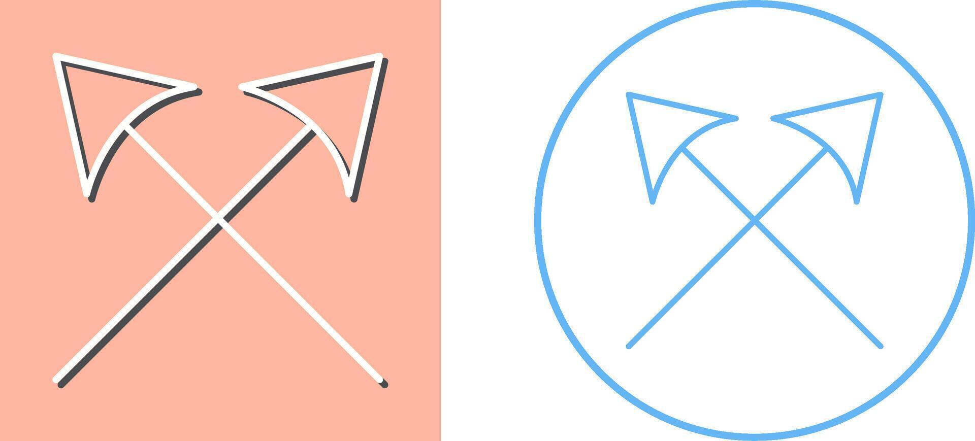 Arrows Icon Design vector