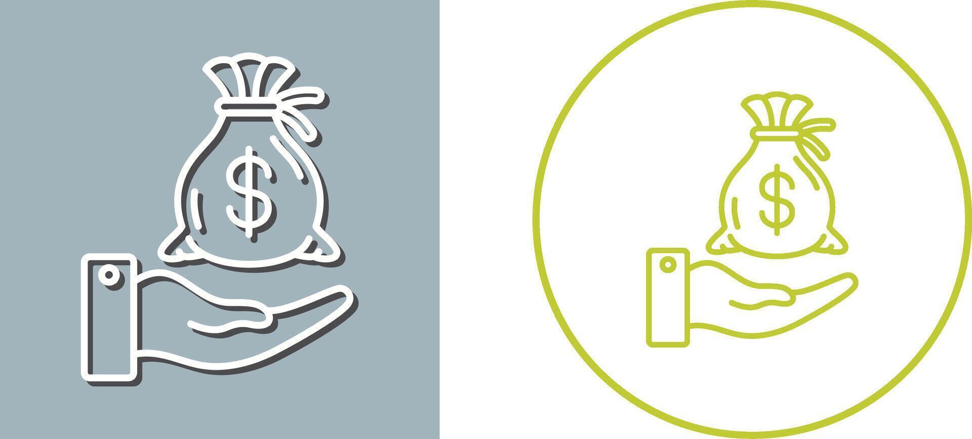 Income Icon Design vector