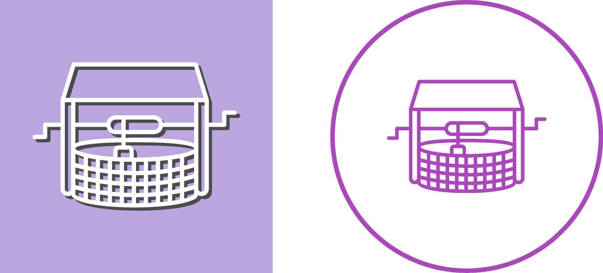 Water Well Icon Design vector