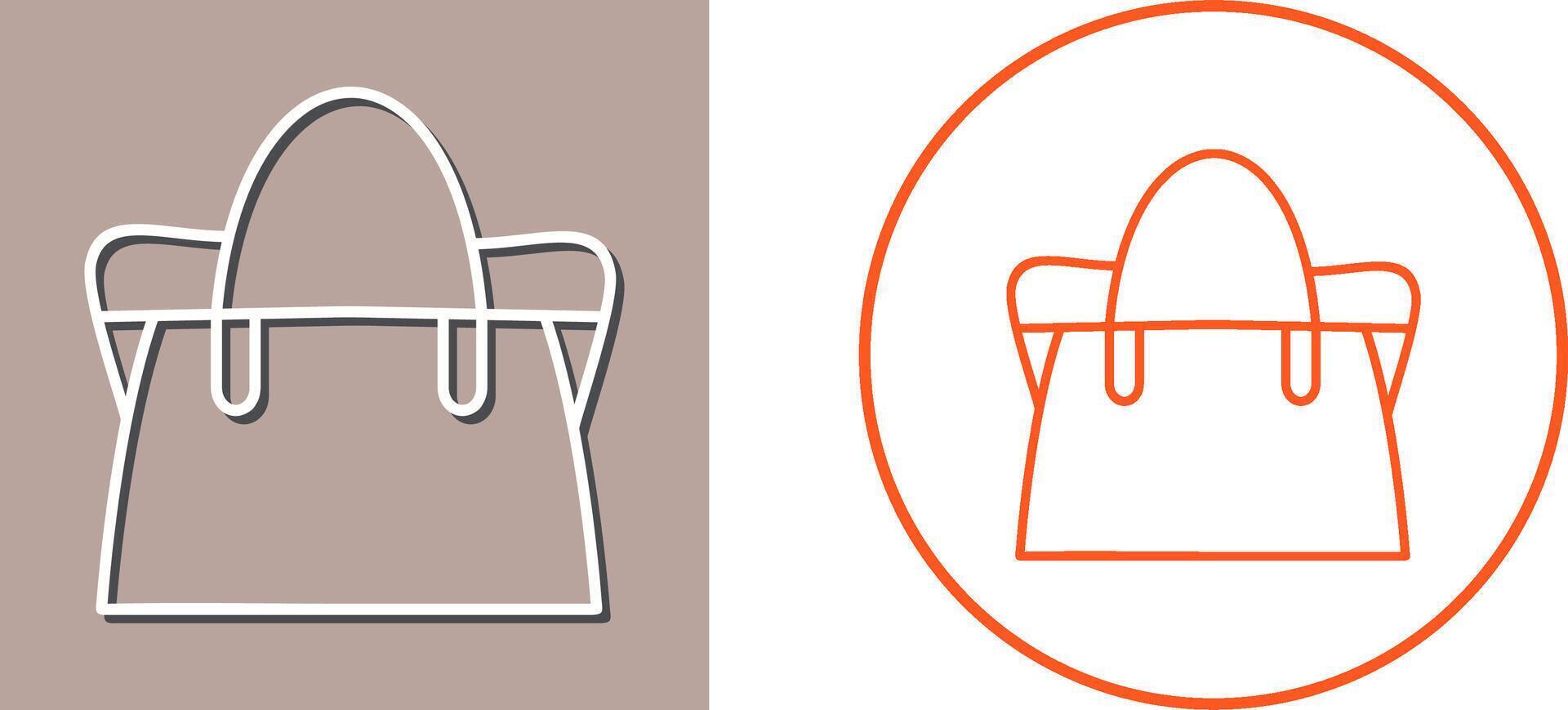 Bag Icon Design vector