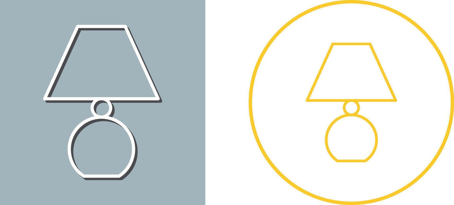 Lamp Icon Design vector