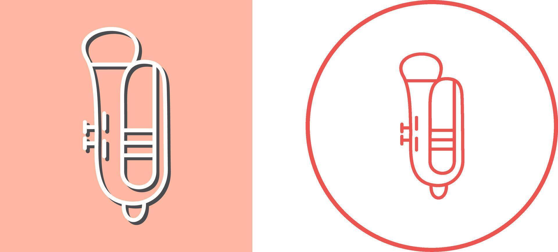Tuba Icon Design vector