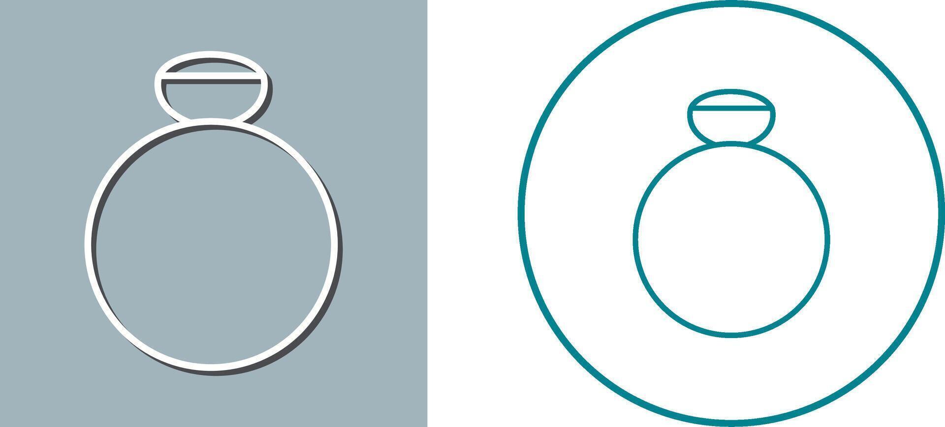 Ring Icon Design vector