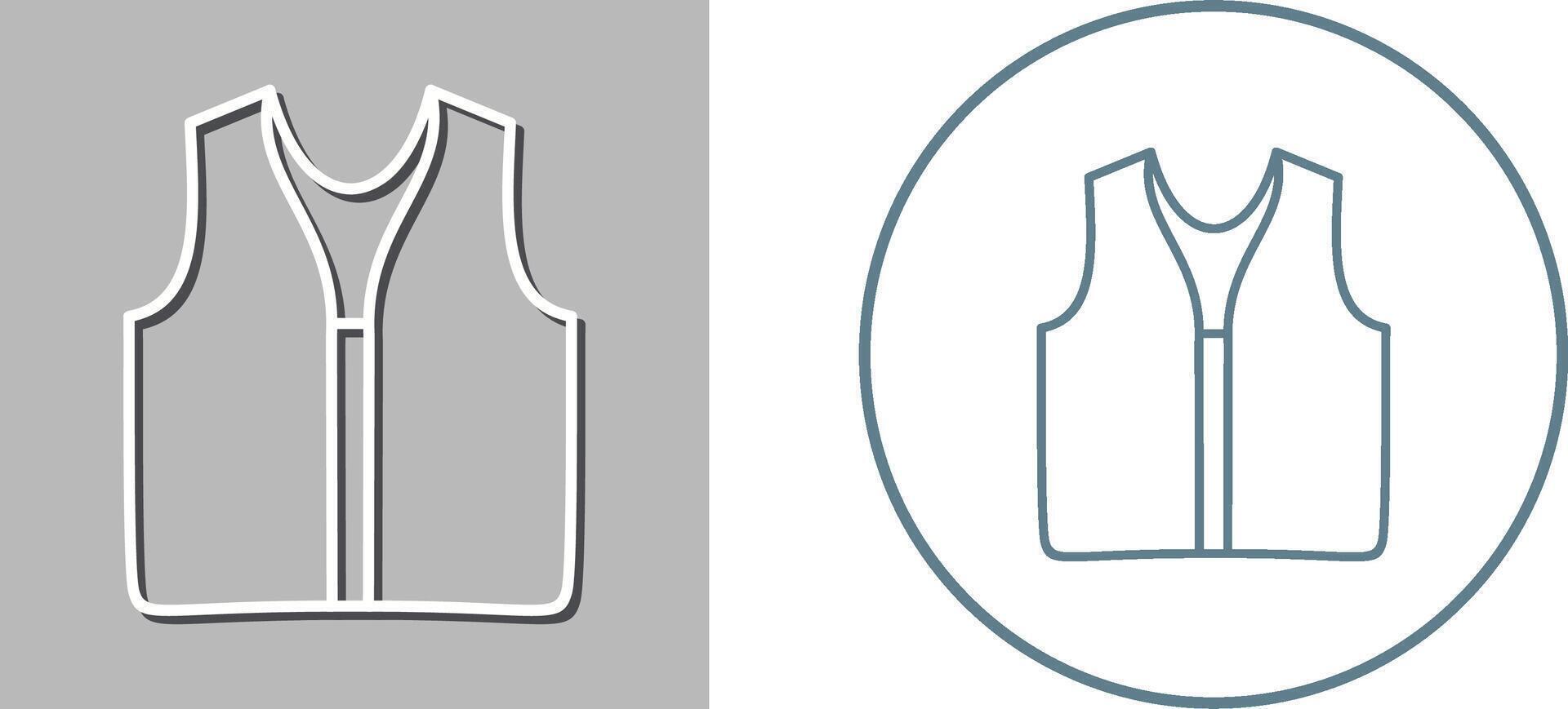 Swimming Vest Icon Design vector