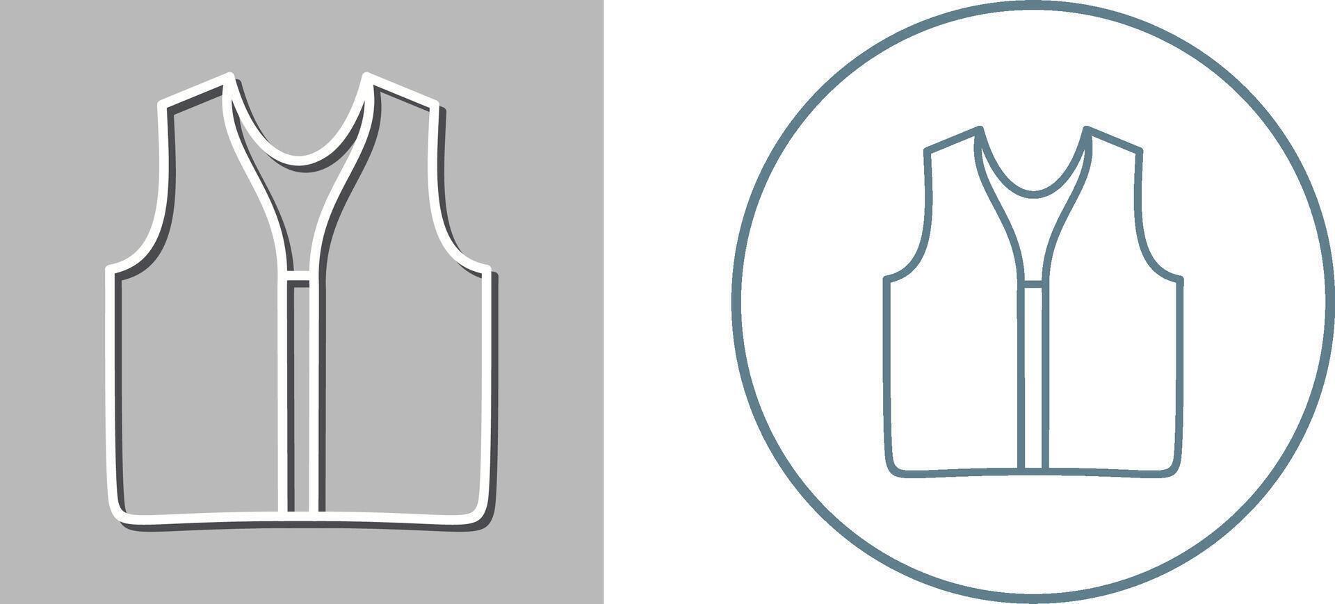 Swimming Vest Icon Design vector