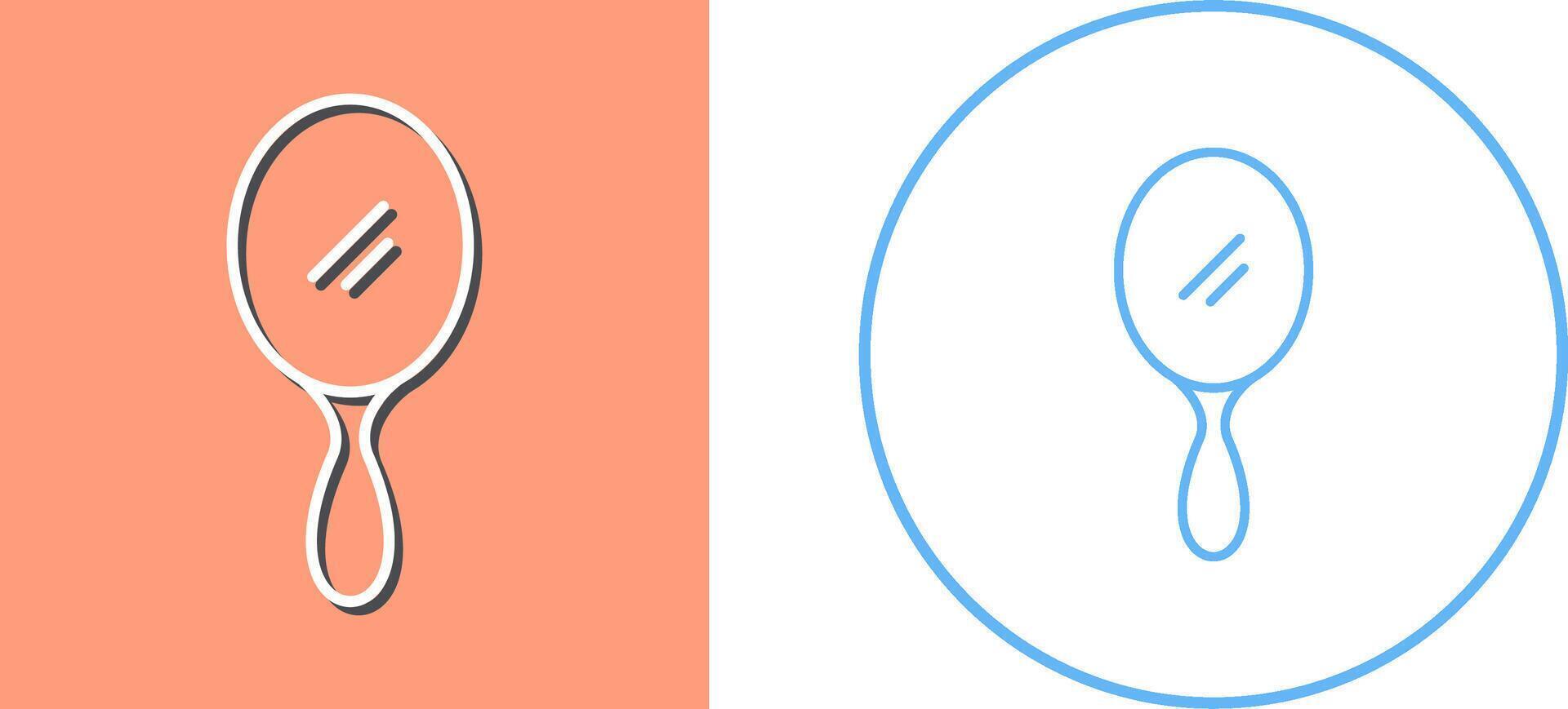 Mirror Icon Design vector