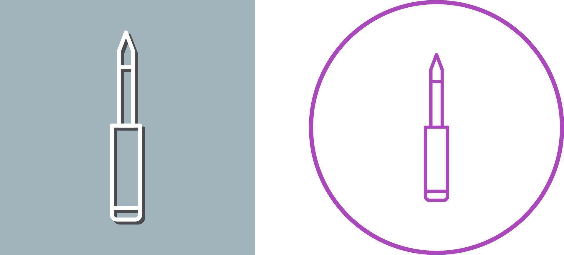Eyeliner Icon Design vector
