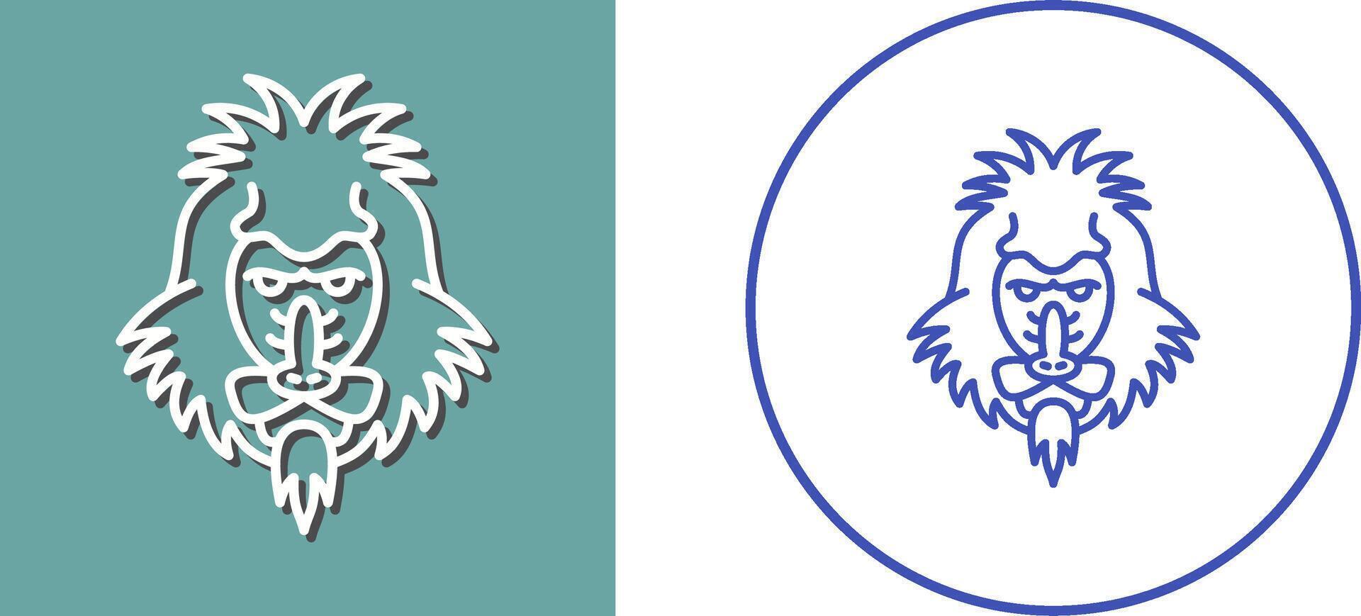 Mandrill Icon Design vector