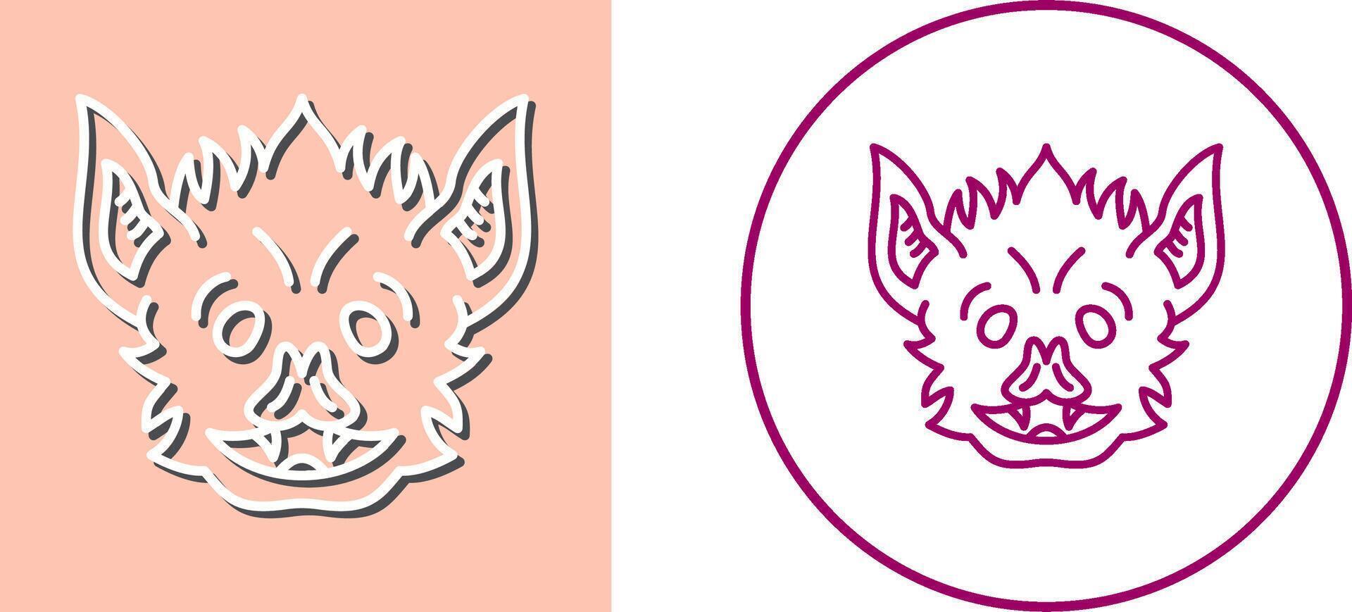 Bat Icon Design vector