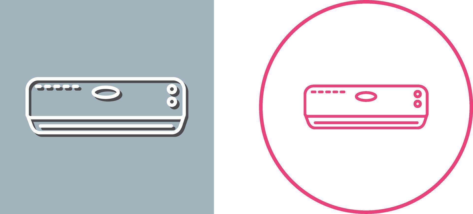 Air Conditioner Icon Design vector