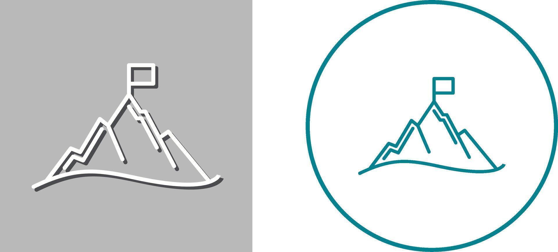 Mission Icon Design vector