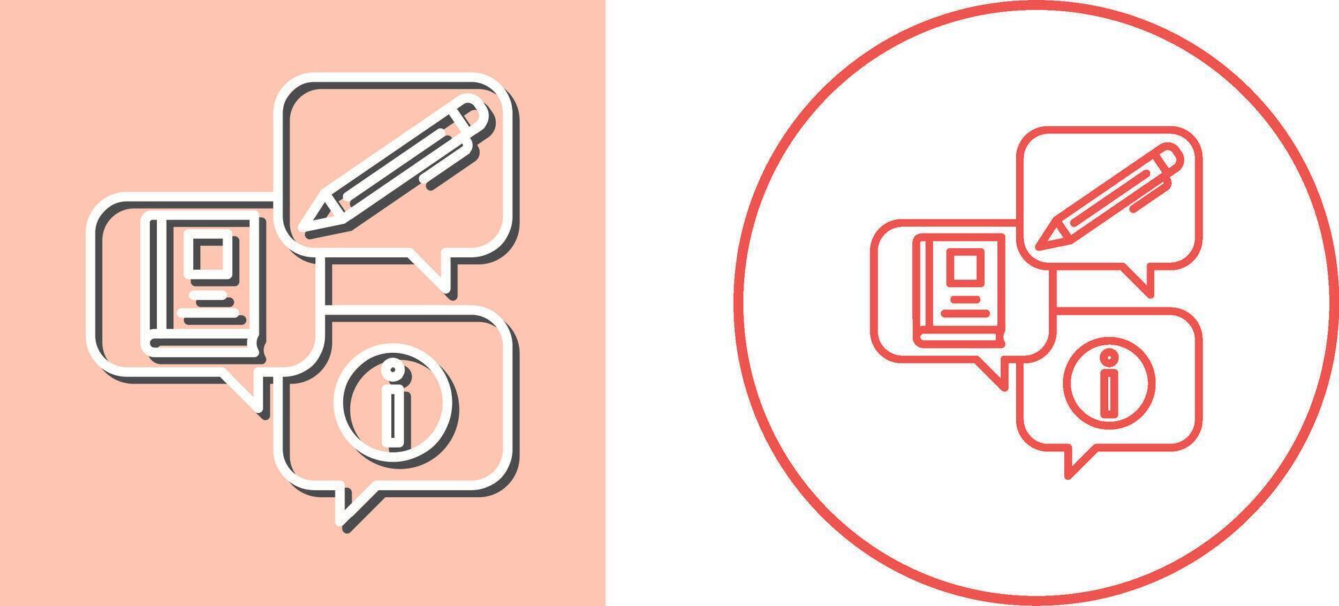 Education Forum Icon Design vector