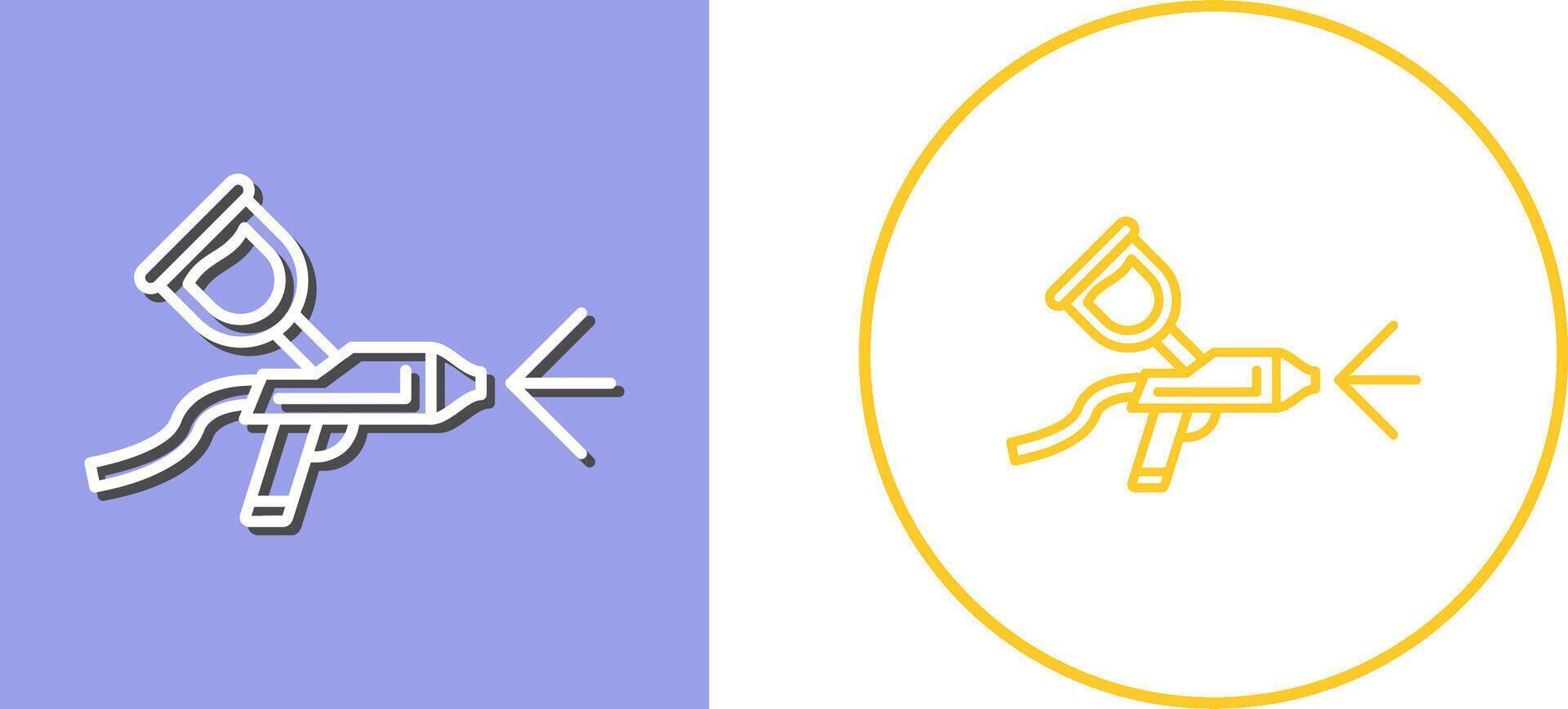 Airbrush Icon Design vector