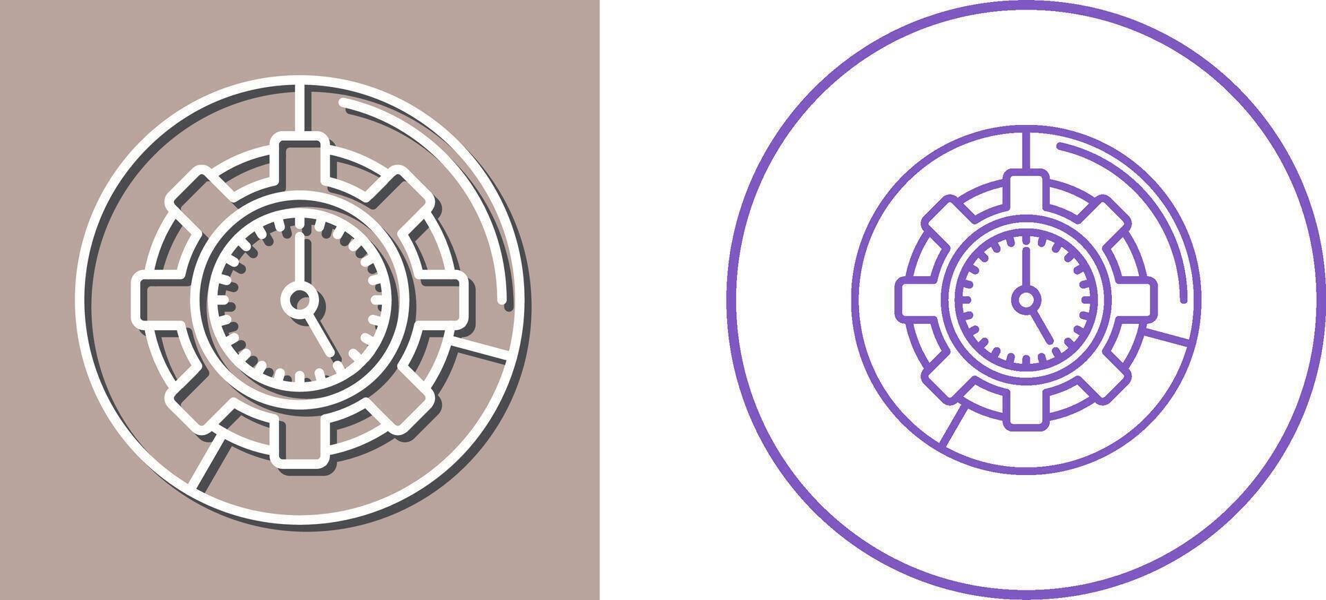 Time Management Icon Design vector