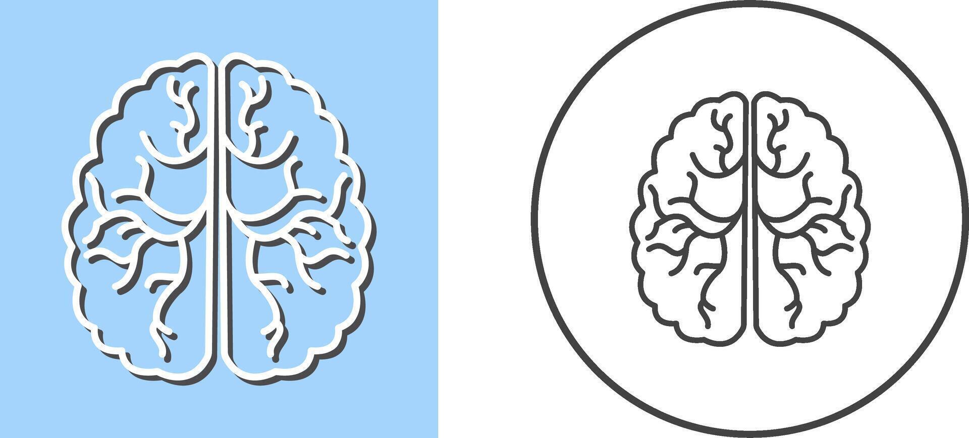 Brain Icon Design vector