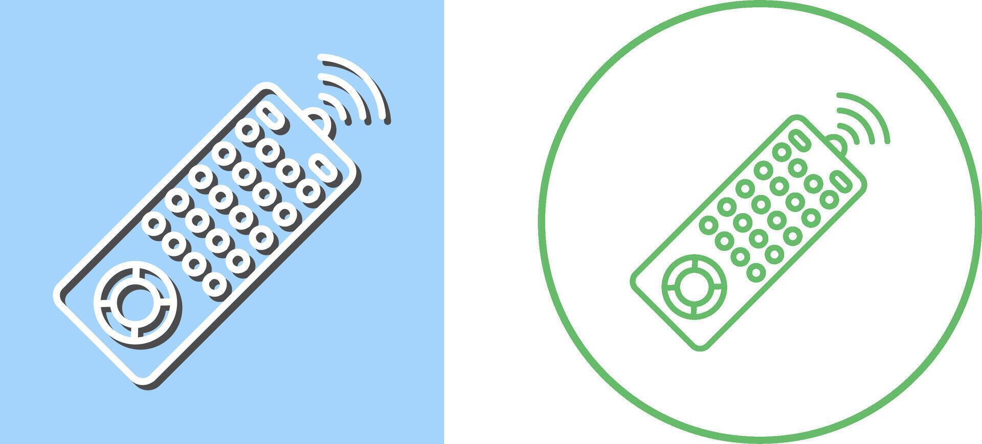 Remote Icon Design vector