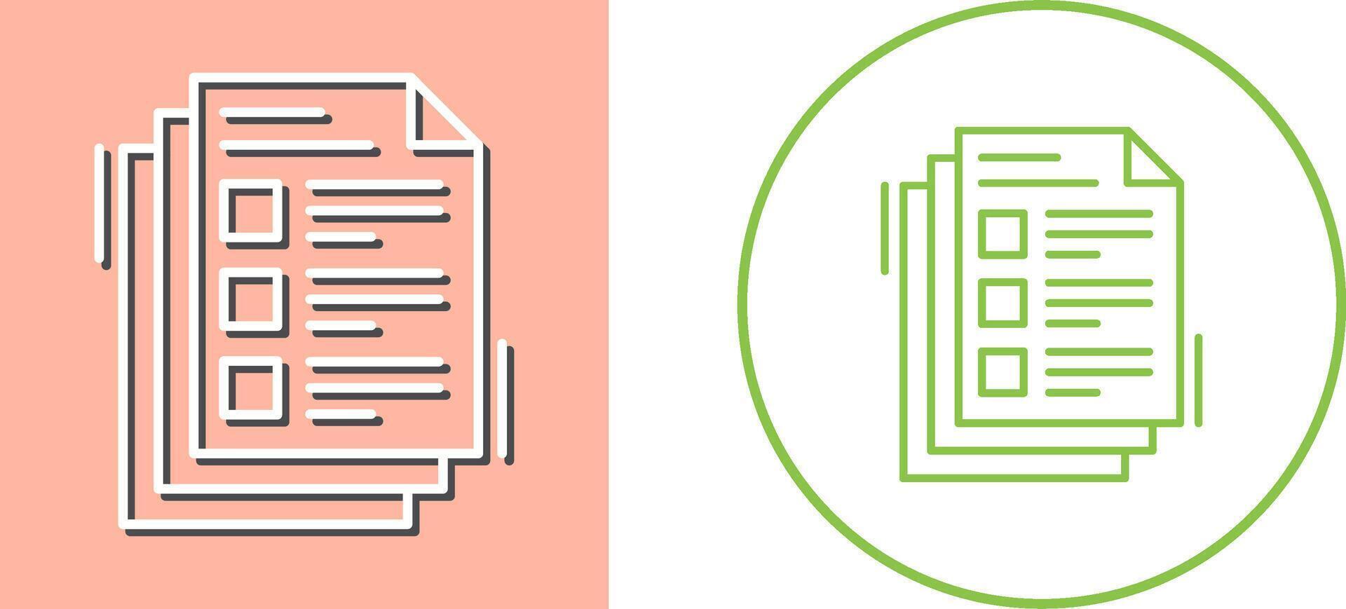 Notes Icon Design vector
