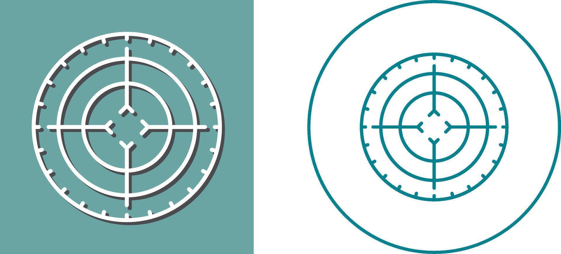 Target Icon Design vector