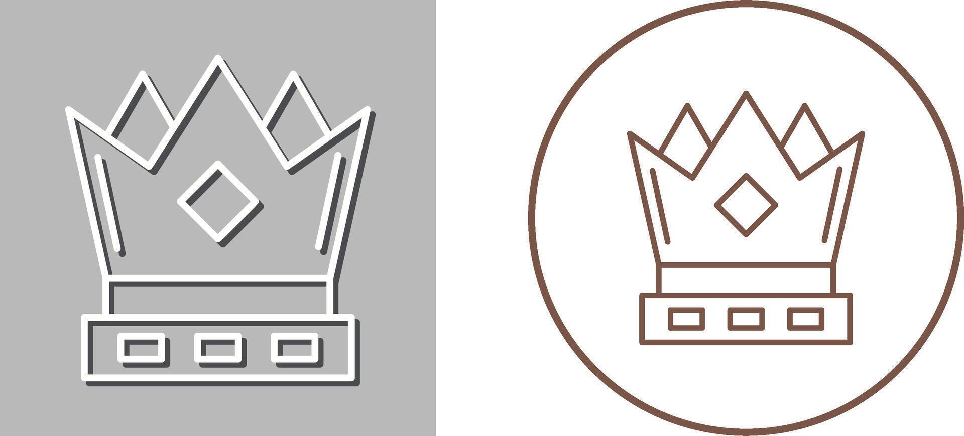 Crown Icon Design vector