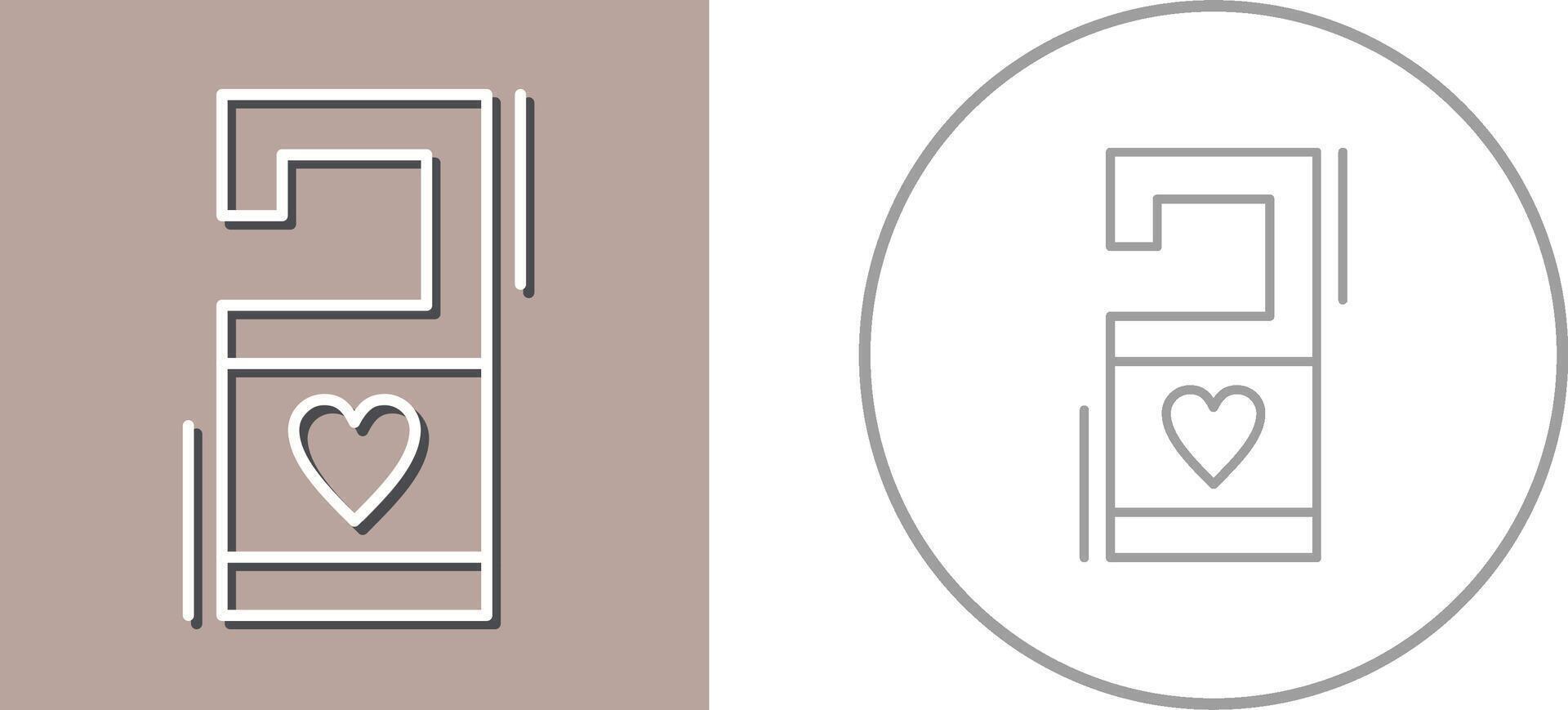 Door Knob Sign Icon Design vector