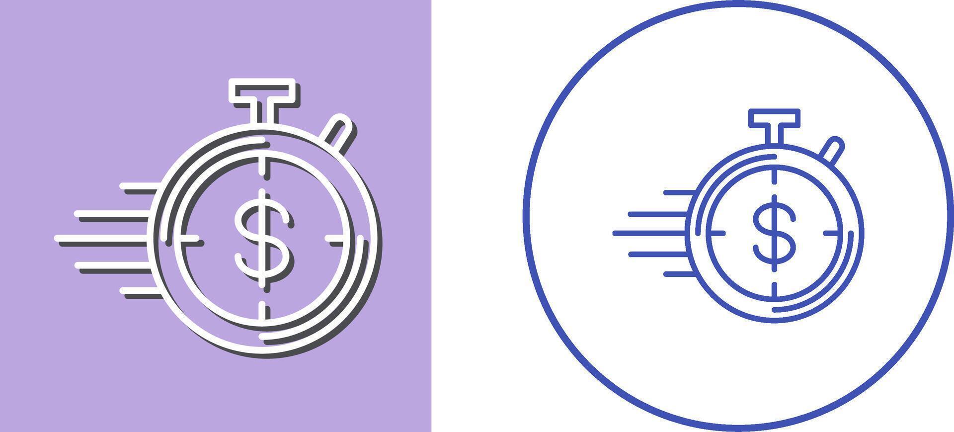 Timer Icon Design vector