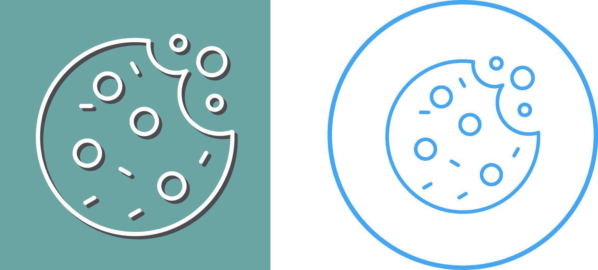 Cookie Icon Design vector