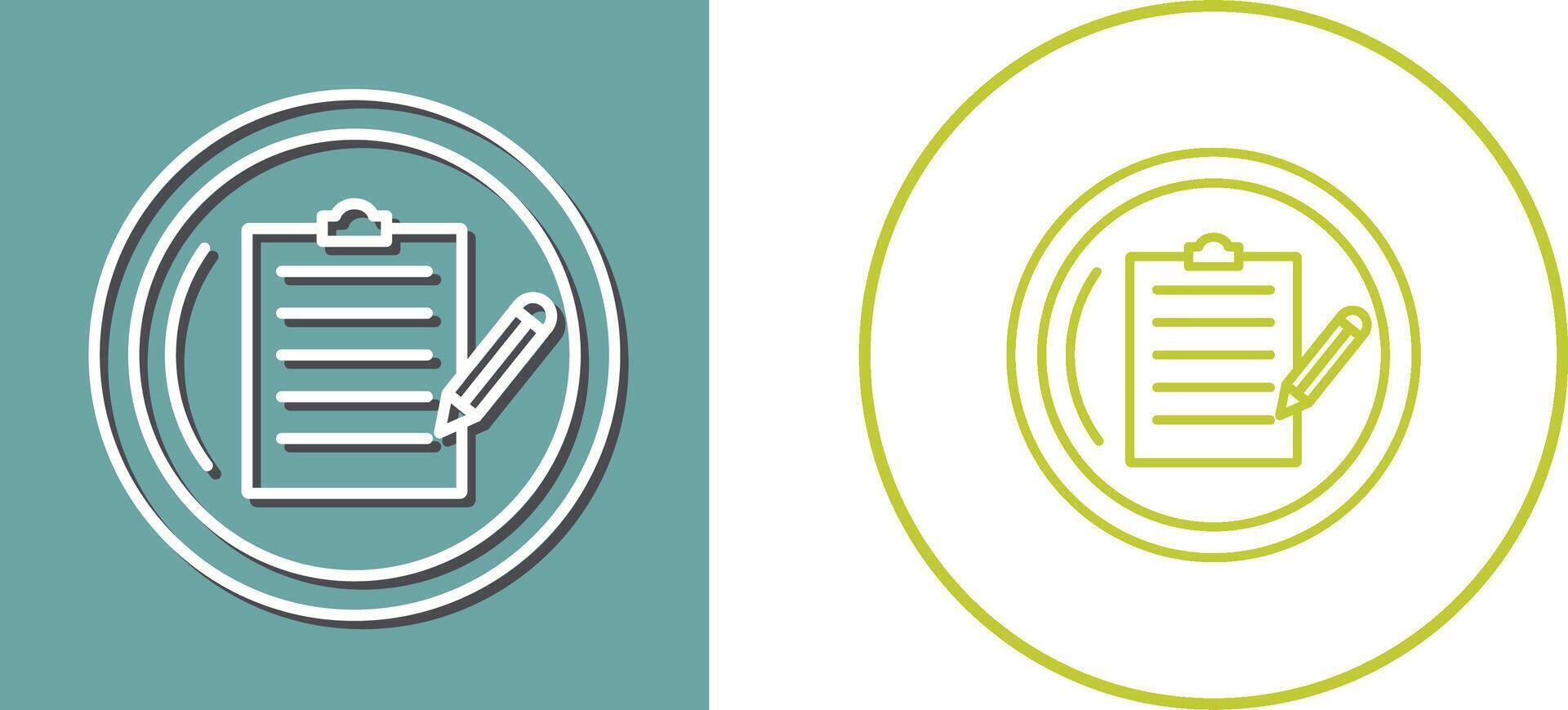 Contract Icon Design vector