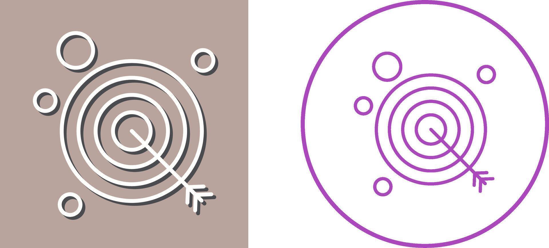 Target Icon Design vector