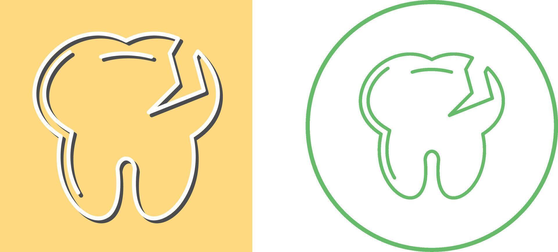 Tooth Icon Design vector
