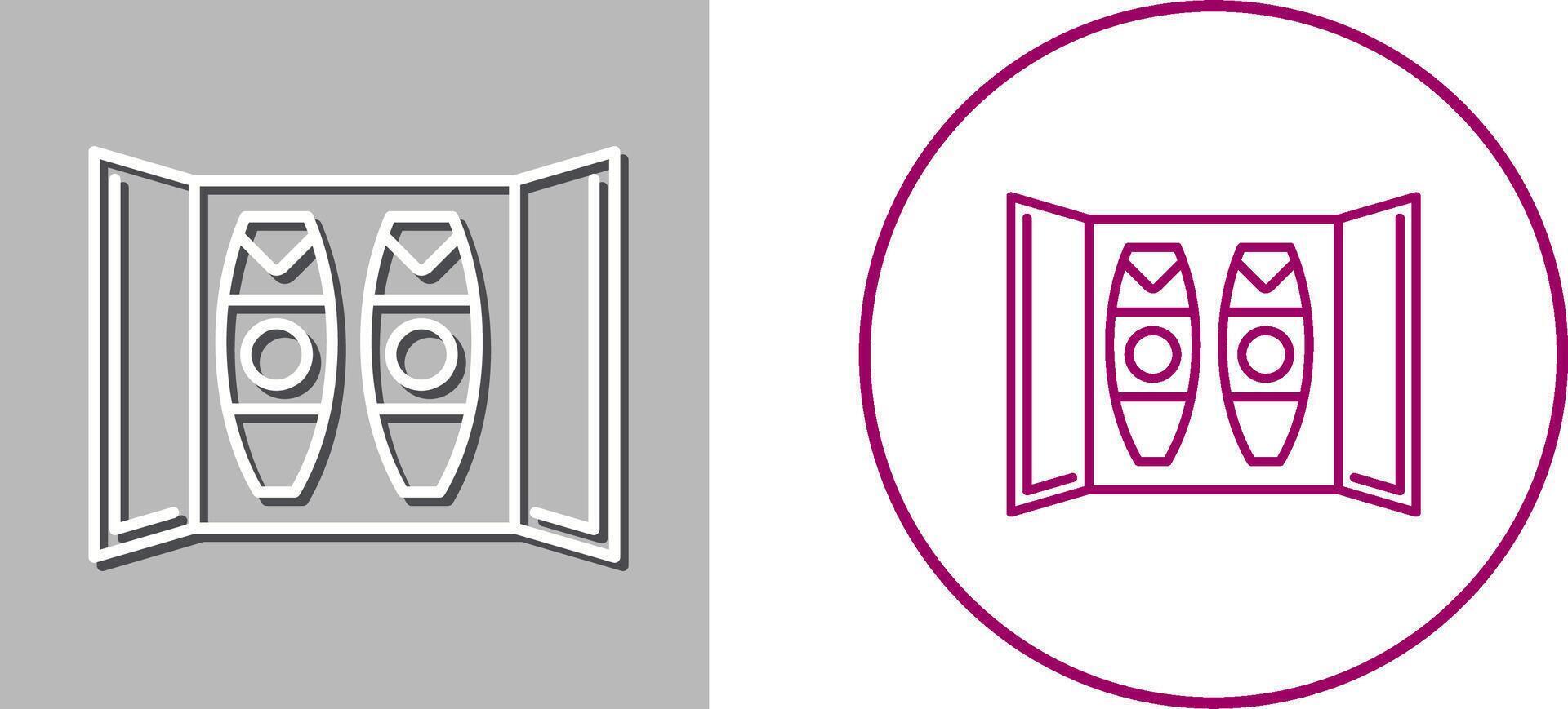 Cigar Box Icon Design vector