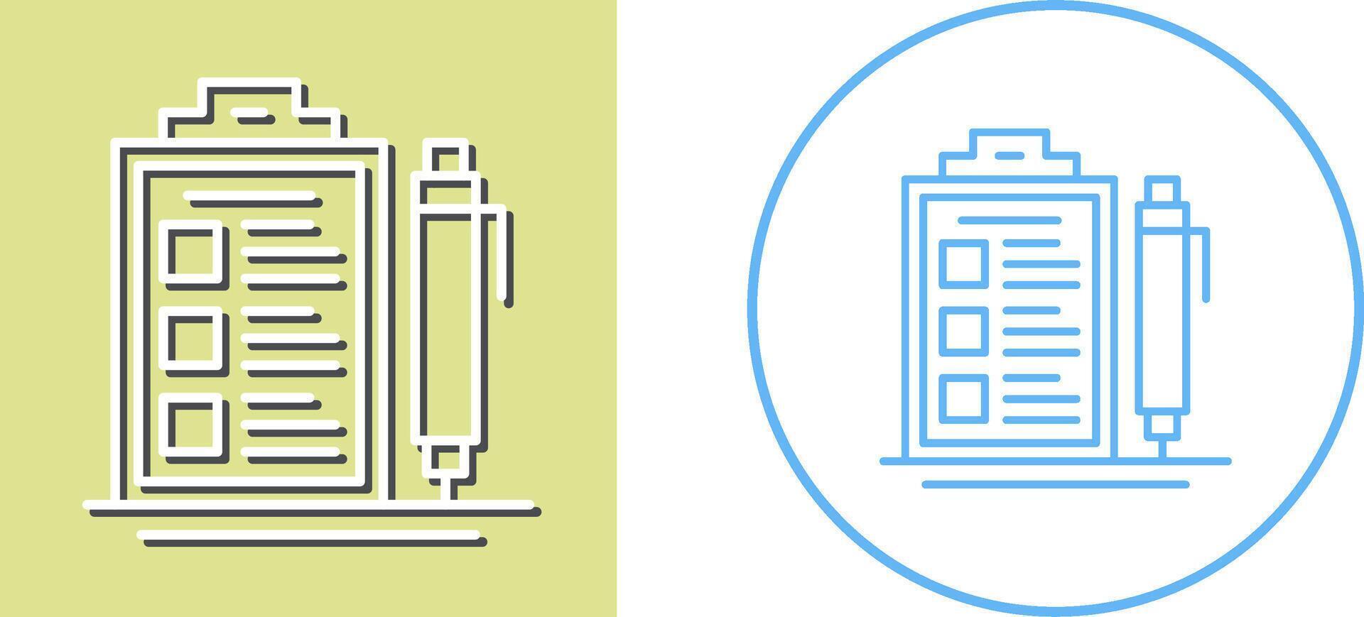 Check List Icon Design vector