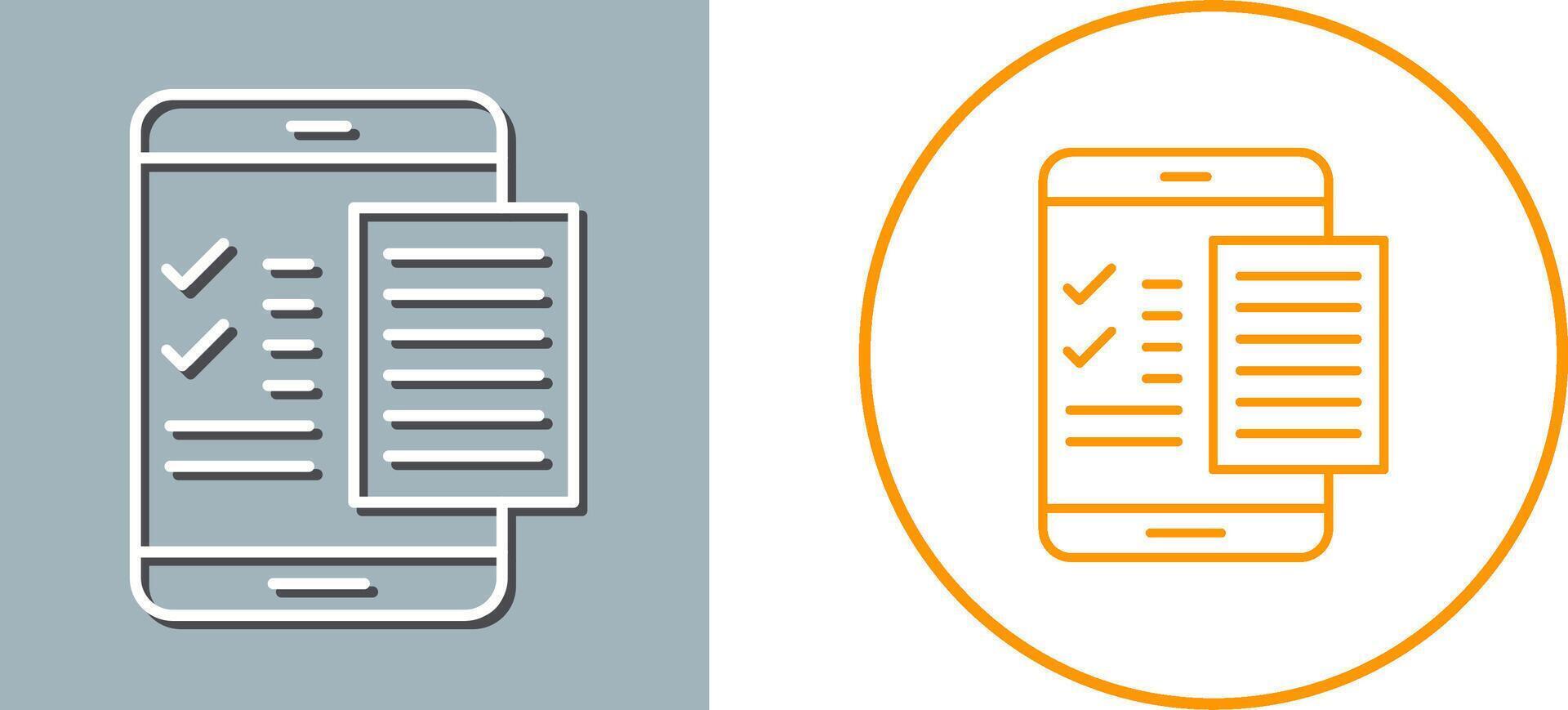 Check List Icon Design vector