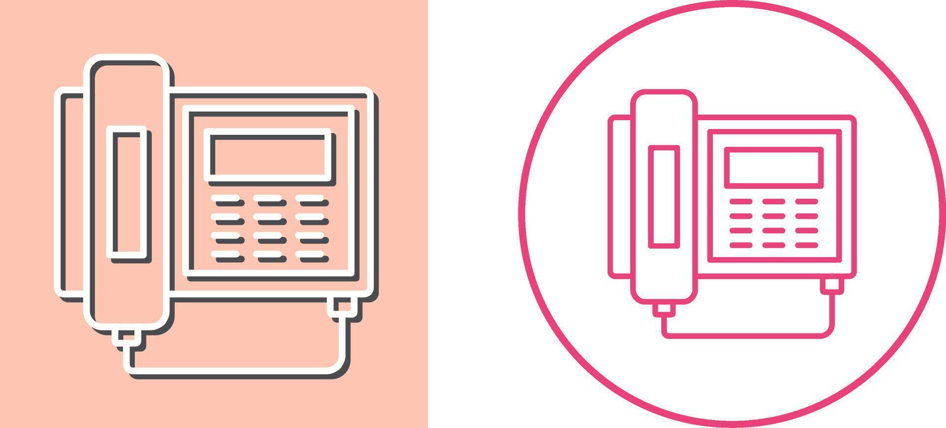 Telephone Icon Design vector