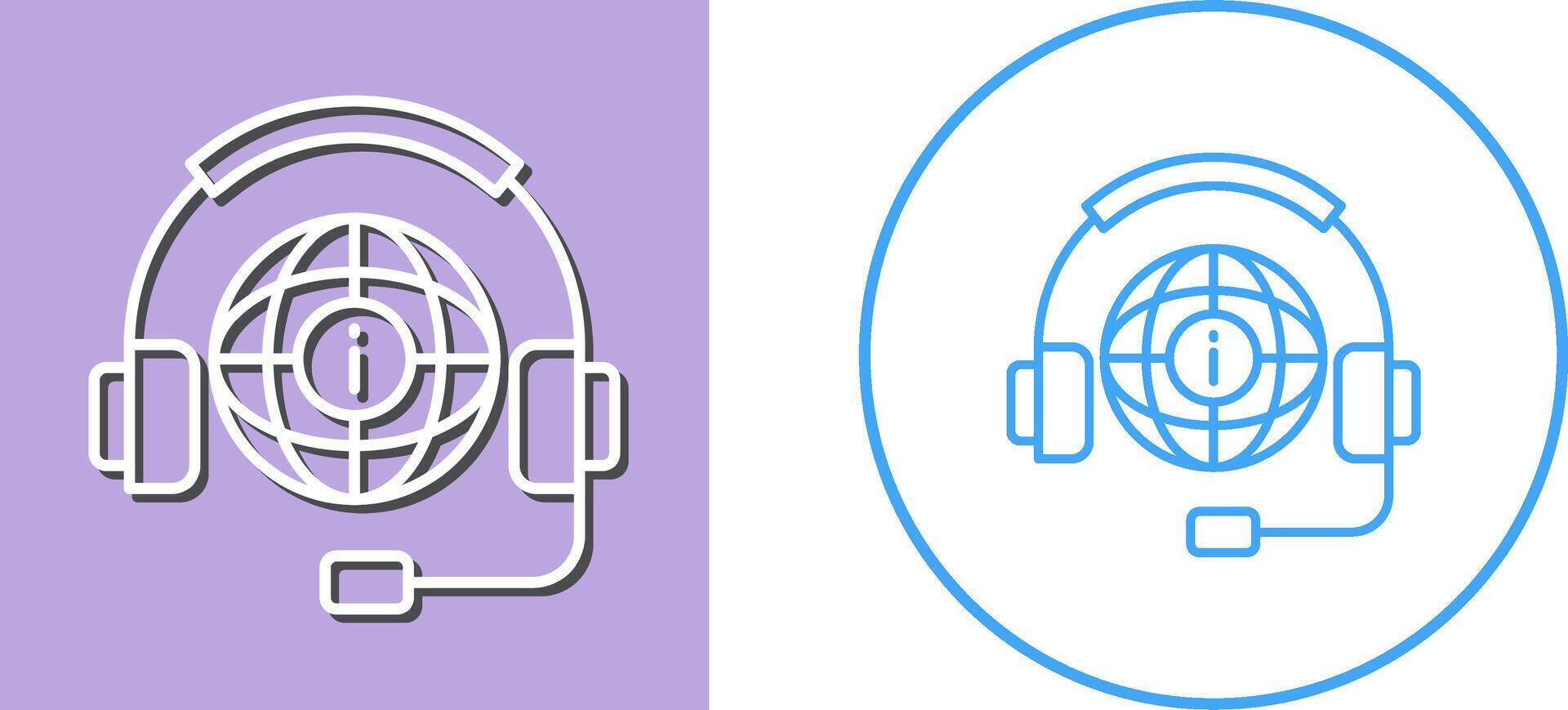 Call Center Icon Design vector