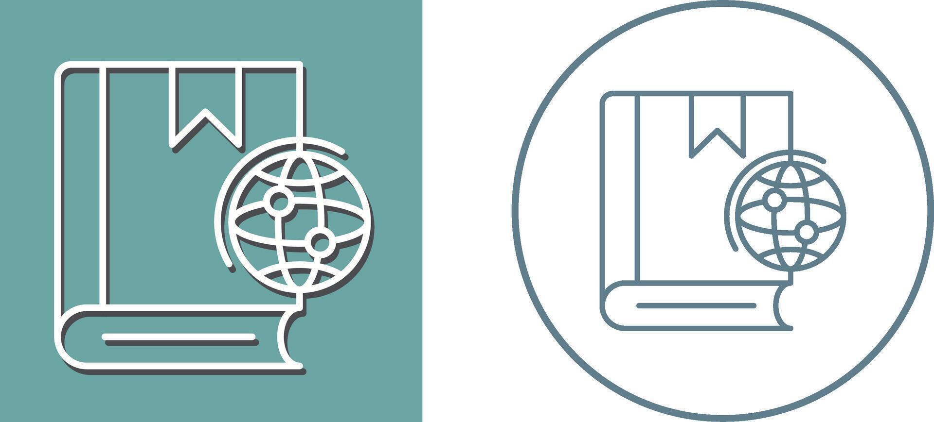 Globel Icon Design vector