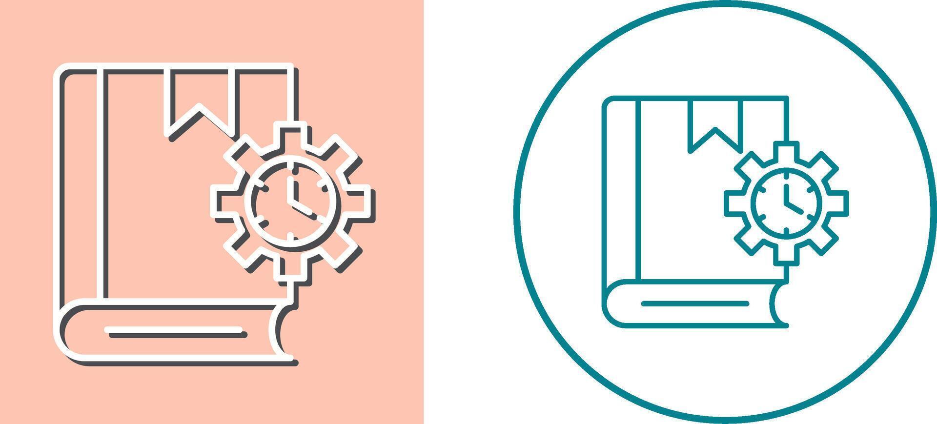 Duration Icon Design vector