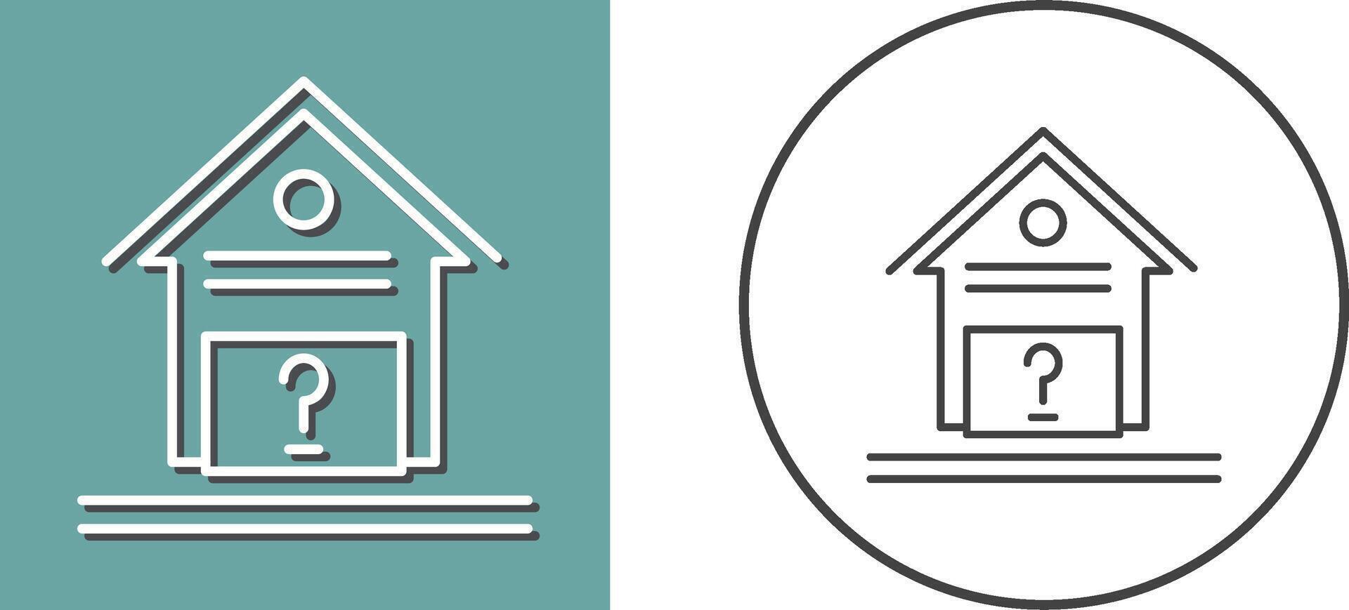 Unknown Icon Design vector