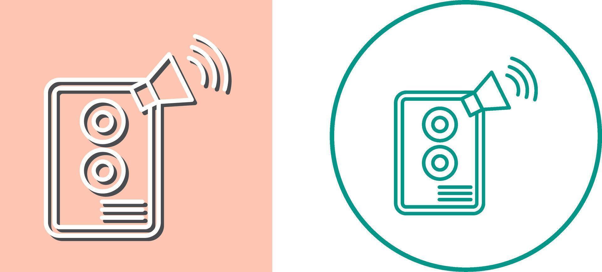 Speaker Icon Design vector